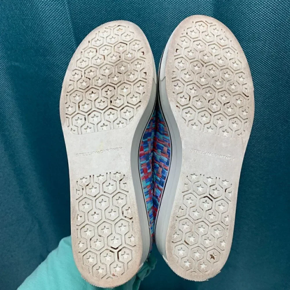 Stella McCartney Rainbow Platform Loafers Size 6.5